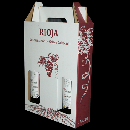 Vino crianza Caja 3uds